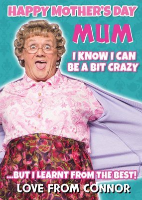 Mrs Brown's Boys I Learnt From The Best Mother's Day Card