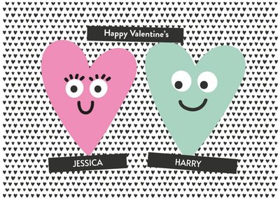 Amore Happy Valentines Personalised Card