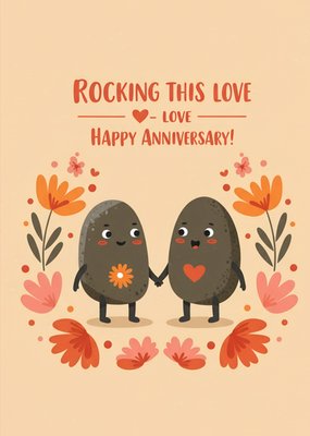 Rocking This Love Anniversary Card