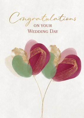 Congratulations On Your Wedding Day Card