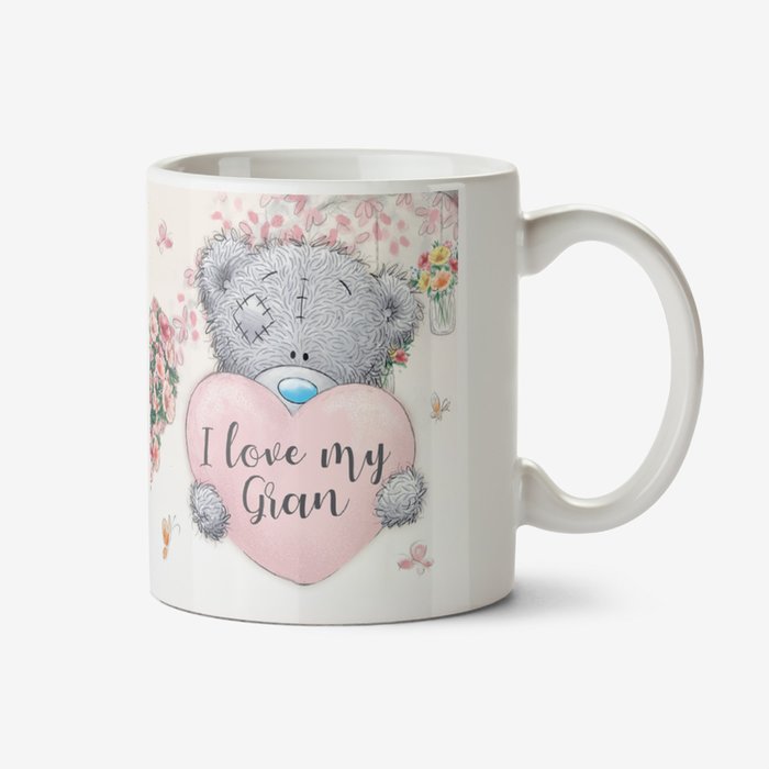 Cute Tatty Teddy I Love My Gran Photo Upload Mug