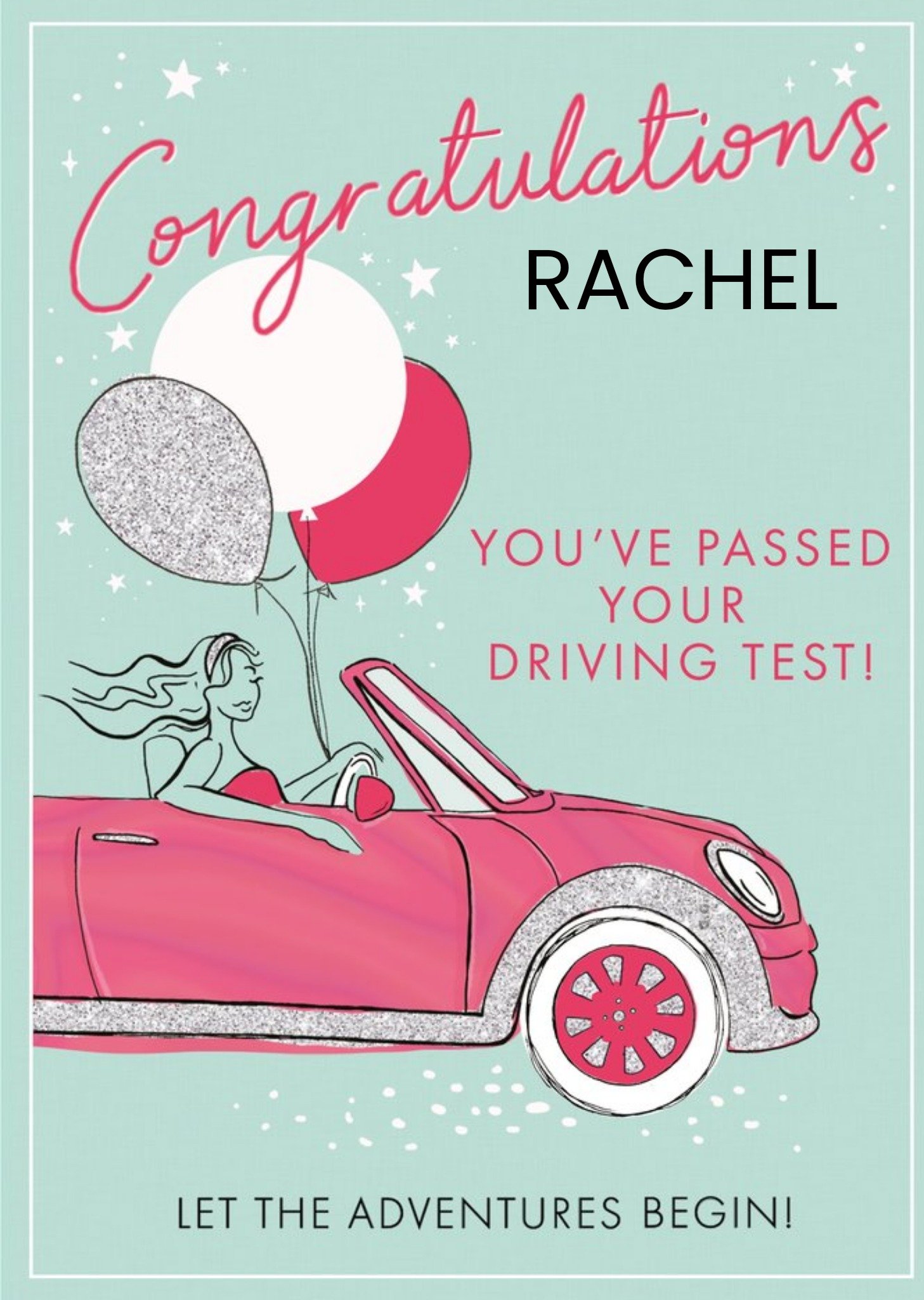 Moonpig Clintons You've Passed Your Driving Test Congratulations Card