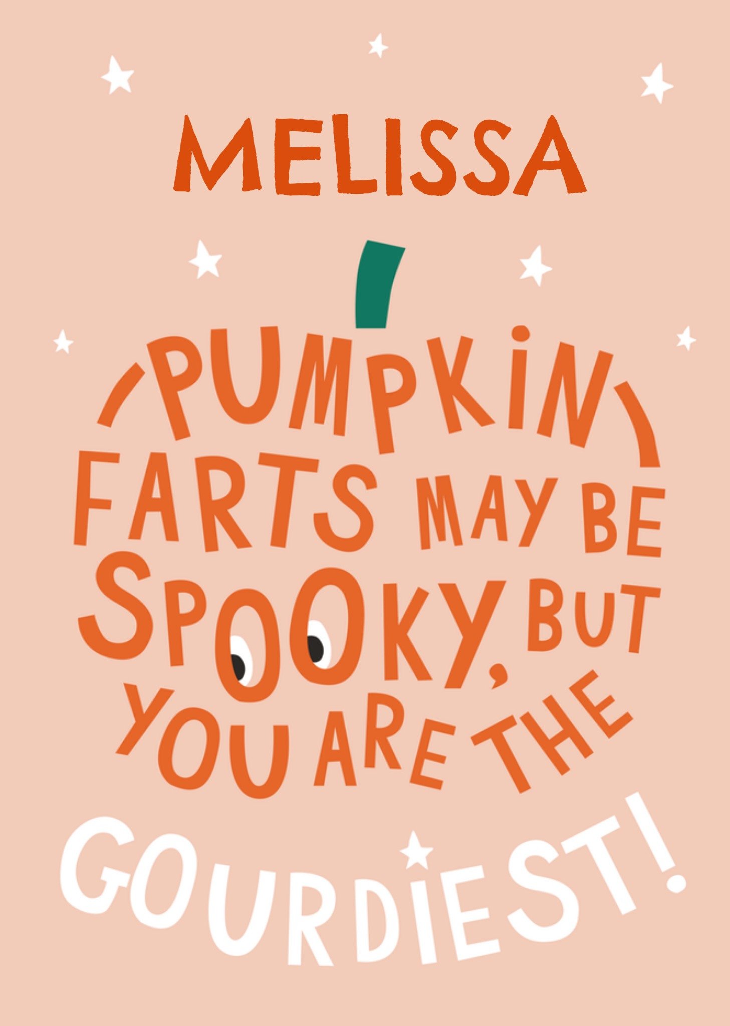 Moonpig Pumpkin Farts May Be Spooky Funny Card