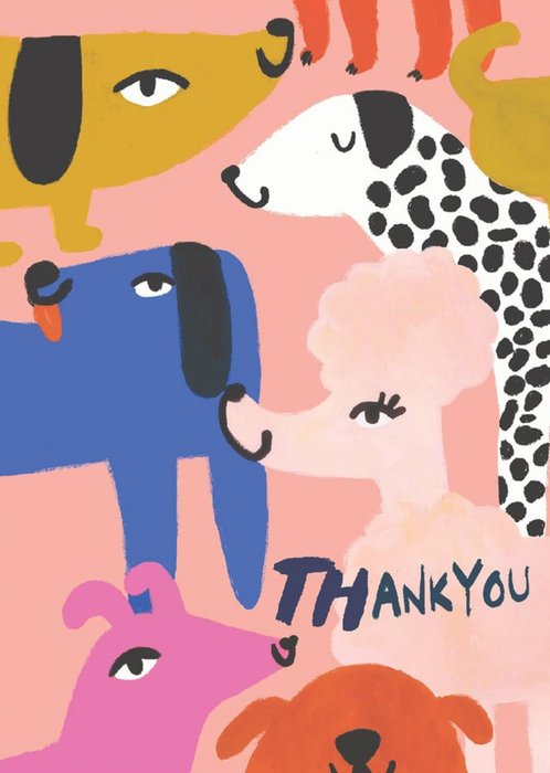 Dog Thank You Card