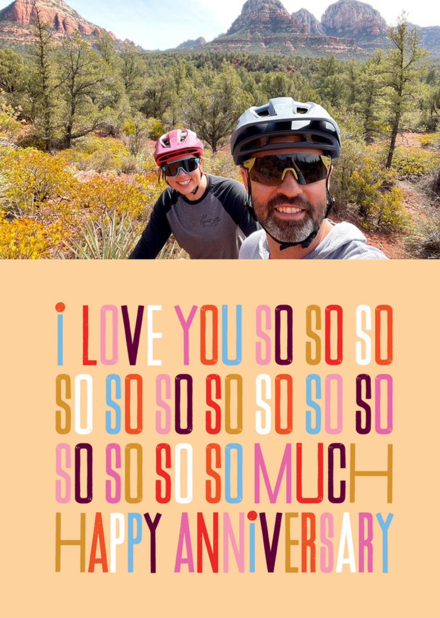 Moonpig Kate Smith Co. Love You So Much Anniversary Card