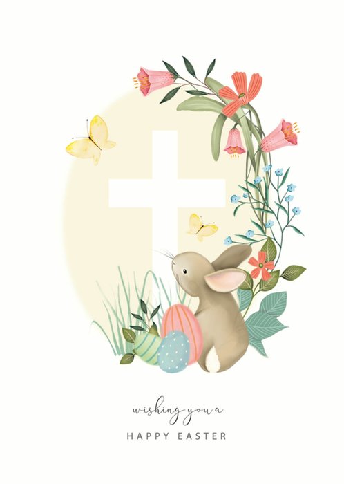 Wishing You A Happy Easter Card