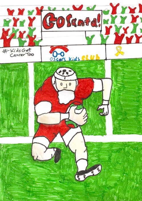 Oscar’s Kids Charity Go Santa! Christmas Card