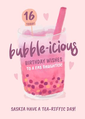 Bubble-icious Birthday Card