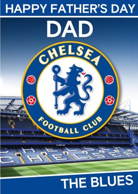 Chelsea Football Club Happy Father's Day Card