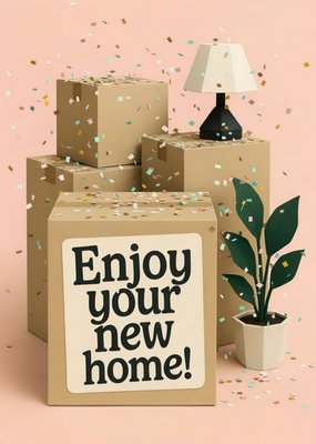 Enjoy Your New Home Card