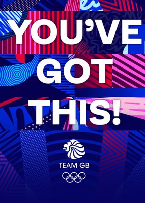 Team GB You've Got This Card