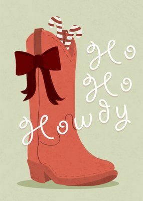 Ho Ho Howdy Happy Holidays By The Everygirl Card