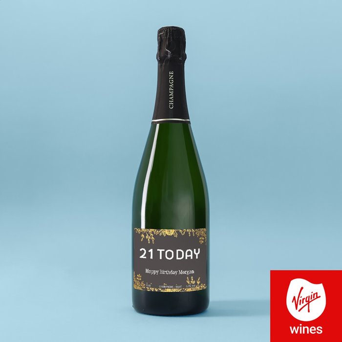Personalised Birthday Milestone Champagne 75cl