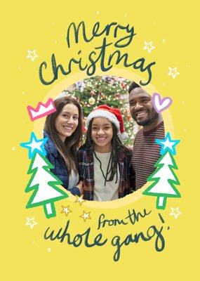 From The Whole Gang Photo Upload Christmas Card