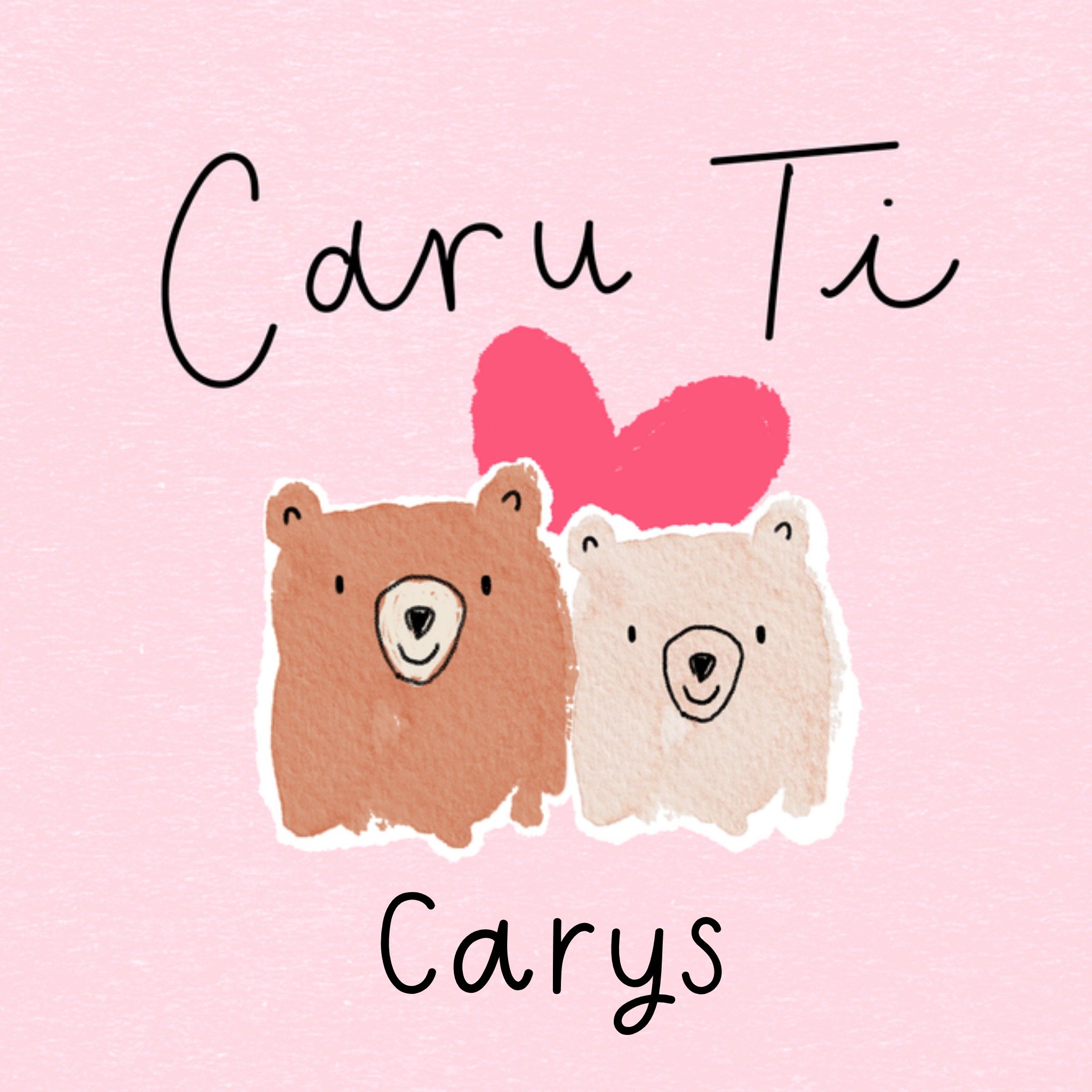 Moonpig Caru Ti St Dwynwens Day Card