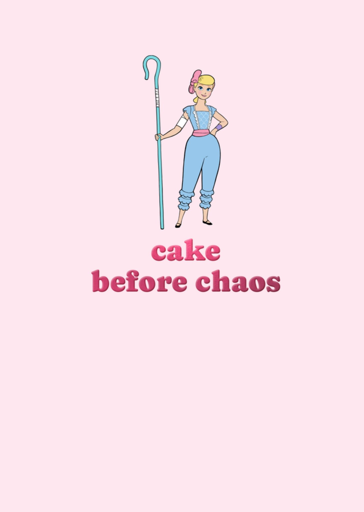 Moonpig Disney Pixar Toy Story Bo Peep Cake Before Chaos Birthday Card