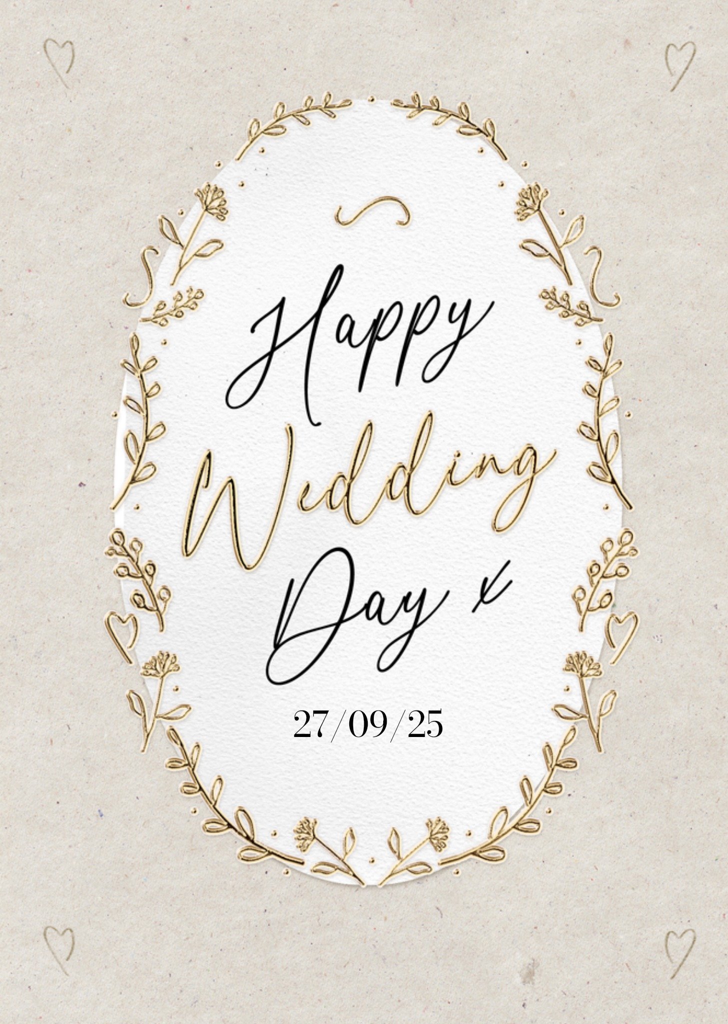 Moonpig Happy Wedding Day Card Ecard