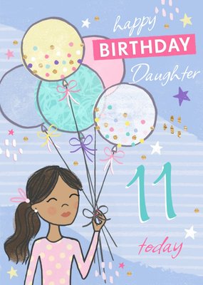 Raspberry Fizz Character illustration personalised age Birthday card