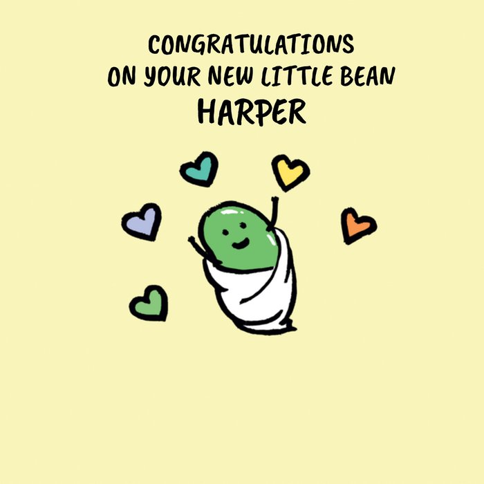 New Baby Congratulations Card