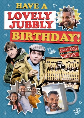 Lovely Jubbly Birthday Photo Upload Card