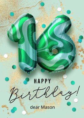 16th Birthday Card