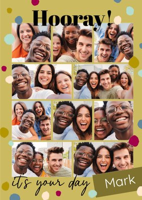 It’s Your Day Photo Upload Birthday Card