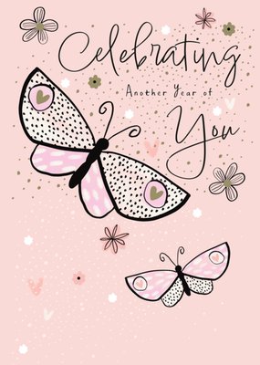 Hallmark Celebrating Another Year Of You Illustrated Birthday Card