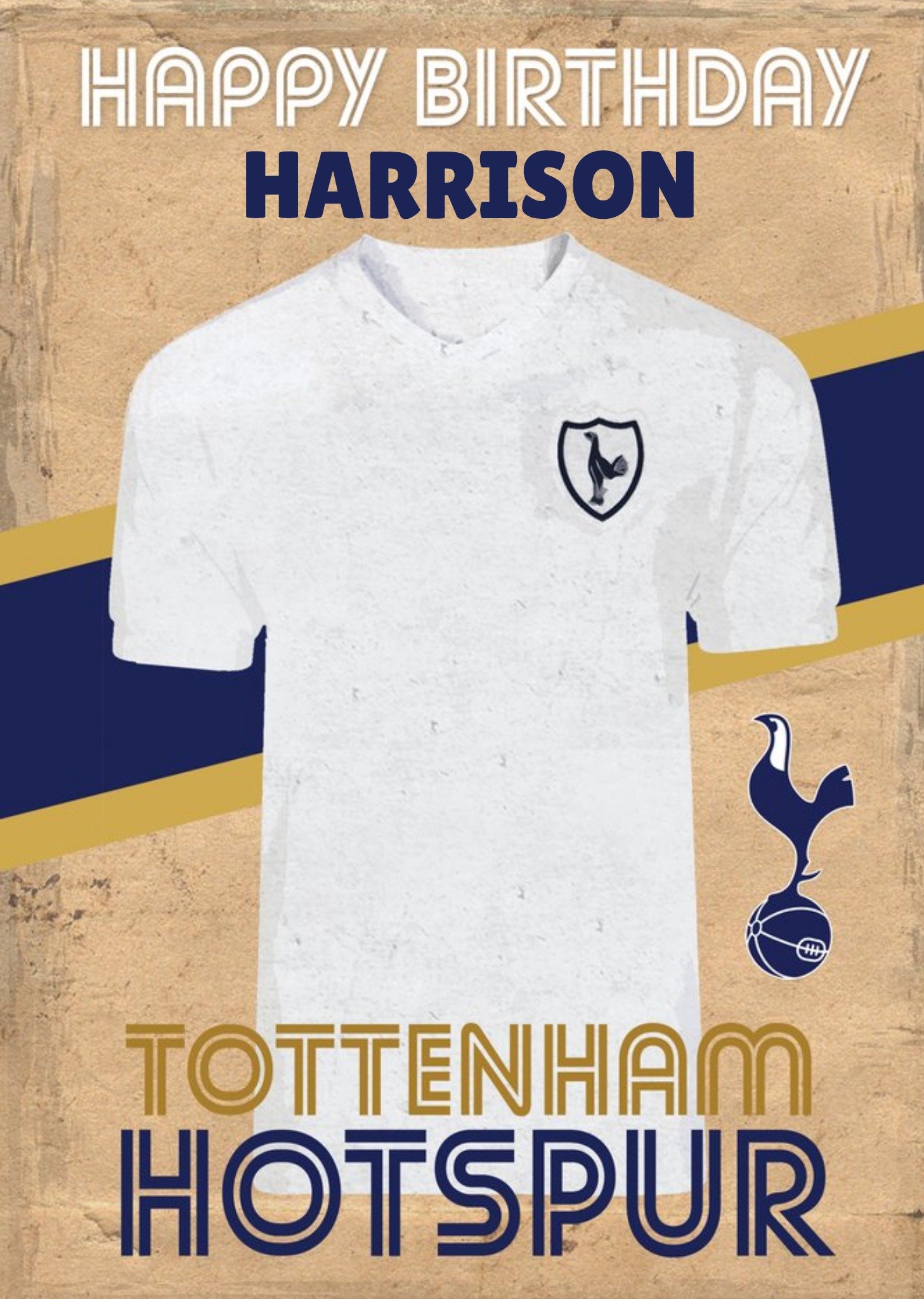 Moonpig Tottenham Hotspur Birthday Card
