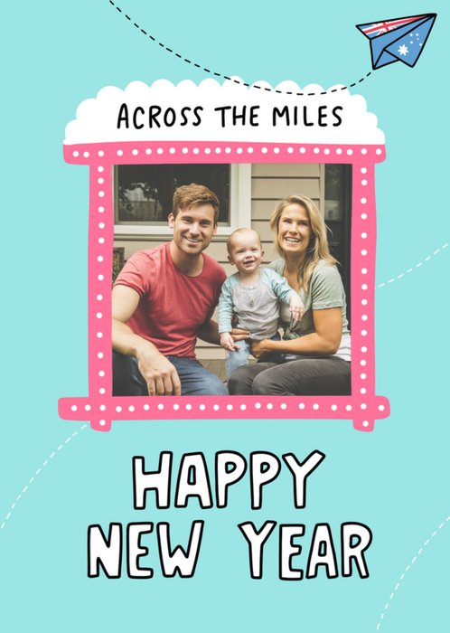 Angela Chick New Year Photo Upload Card