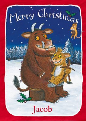 The Gruffalo Illustrated Winter Scene Christmas Card