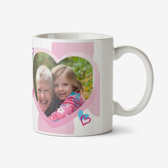 Mother's Day Grandma Crayon Photo Upload Mug