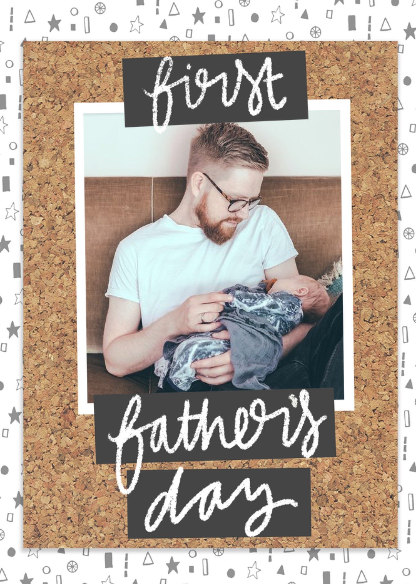 Moonpig First Father's Day Personalised Photo Card