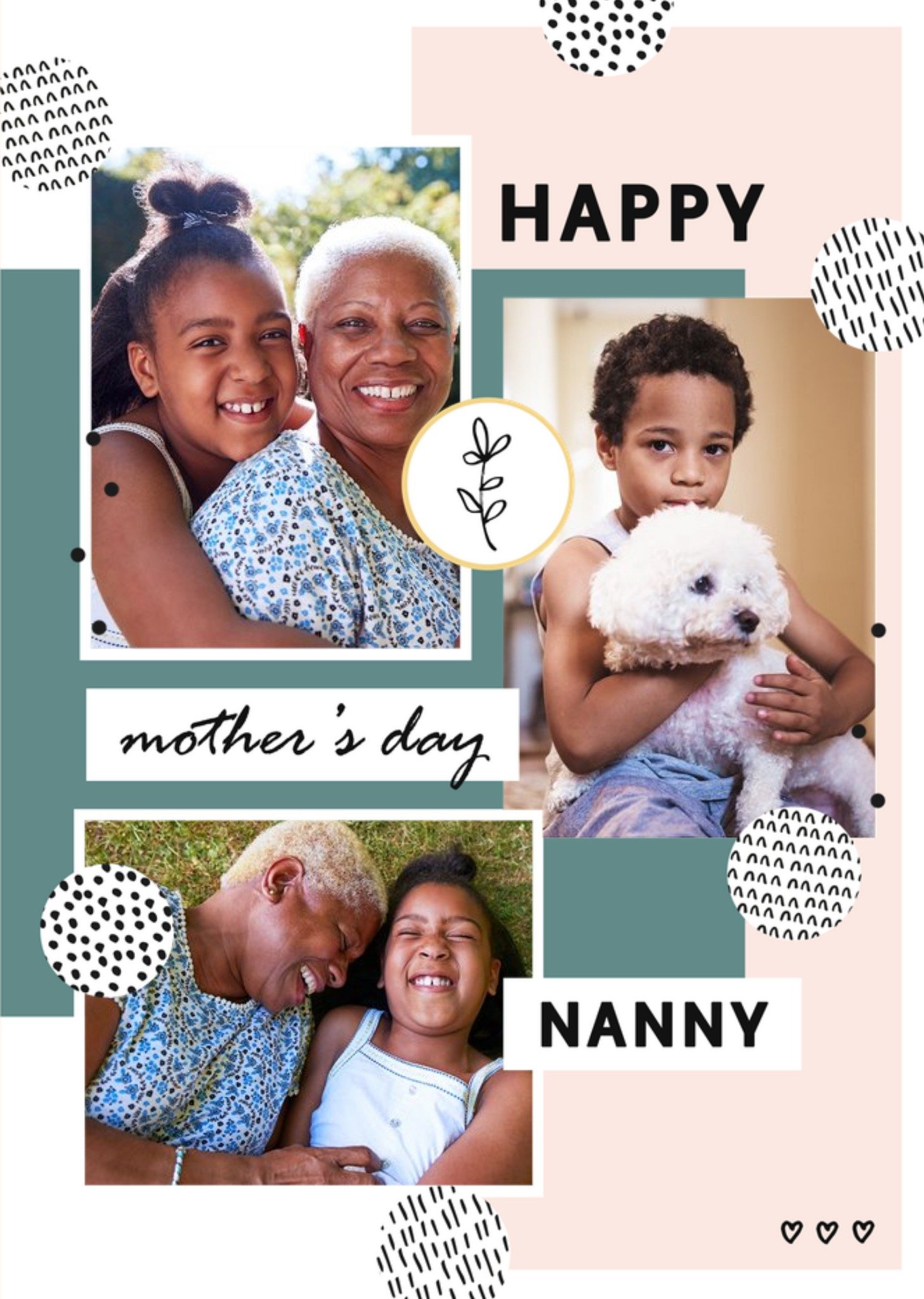 Moonpig Photo Upload Mother's Day Card For Nanny