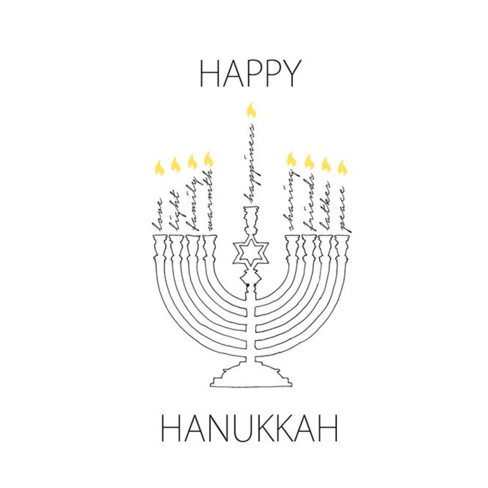 Moonpig Hanukkah Card