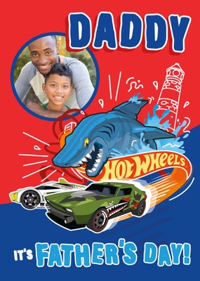 Hot Wheels Photo Upload Father's Day Card