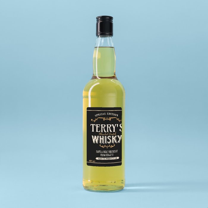 Personalised Whisky Birthday 70cl