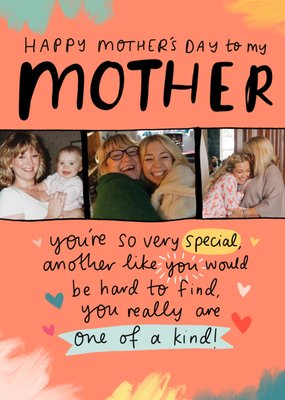 Mother You're So Very Special Photo Upload Mother's Day Card