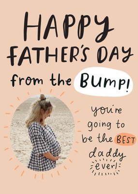 From The Bump Photo Upload Father's Day Card
