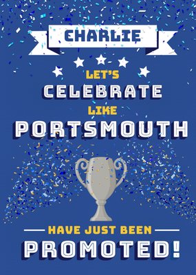 Football Legends Celebrate Like Portsmouth Have Just Been Promoted Card