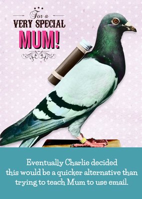 Mother's Day Card - Very Special Mum - Funny Card - Email