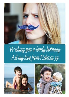 Photo Upload Birthday Card