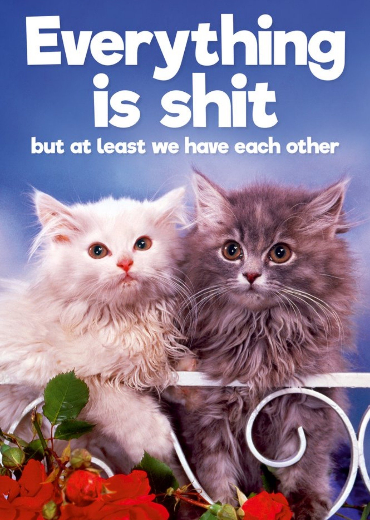 Moonpig Dean Morris We Have Eachother Funny Anniversary Card