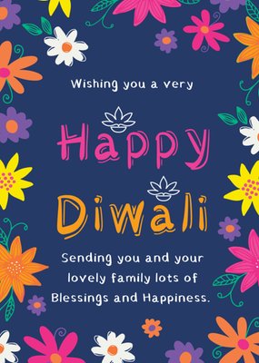 Wishing You A Very Happy Diwali Card