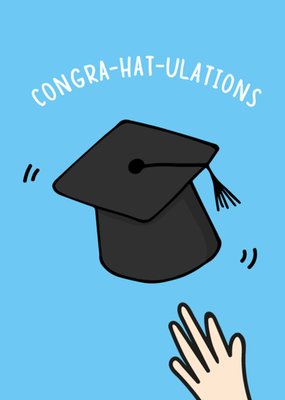 Congra Hat Ulations Card