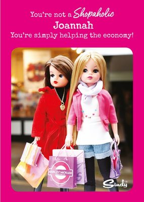 Danilo Sindy Shopaholic Helping The Economy Card