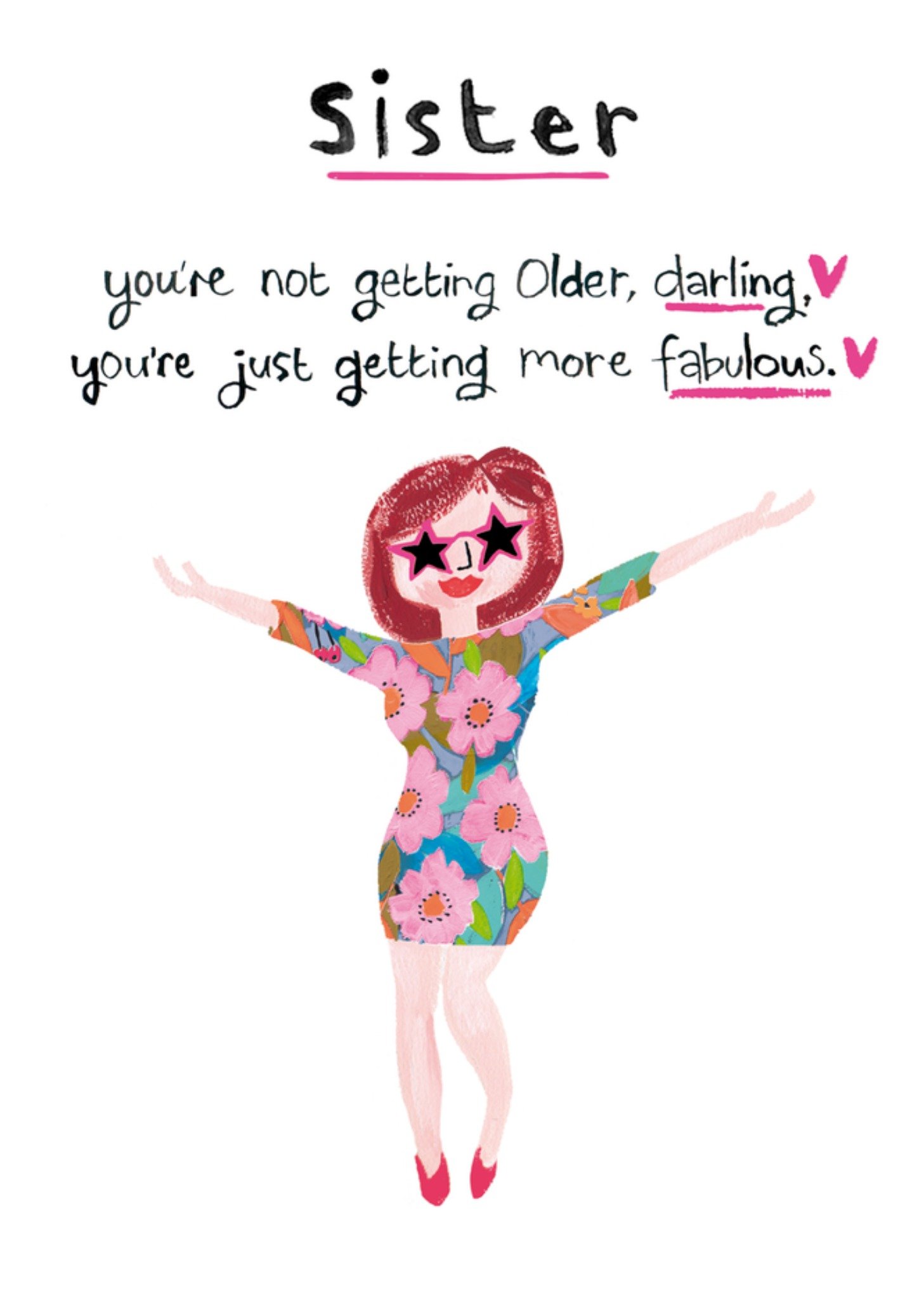 Moonpig Fabulous Sister Birthday Card
