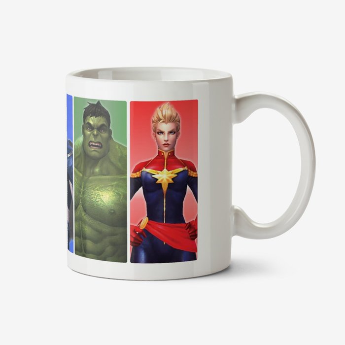 Marvel Future Fight Game Optional Photo Upload Birthday Mug