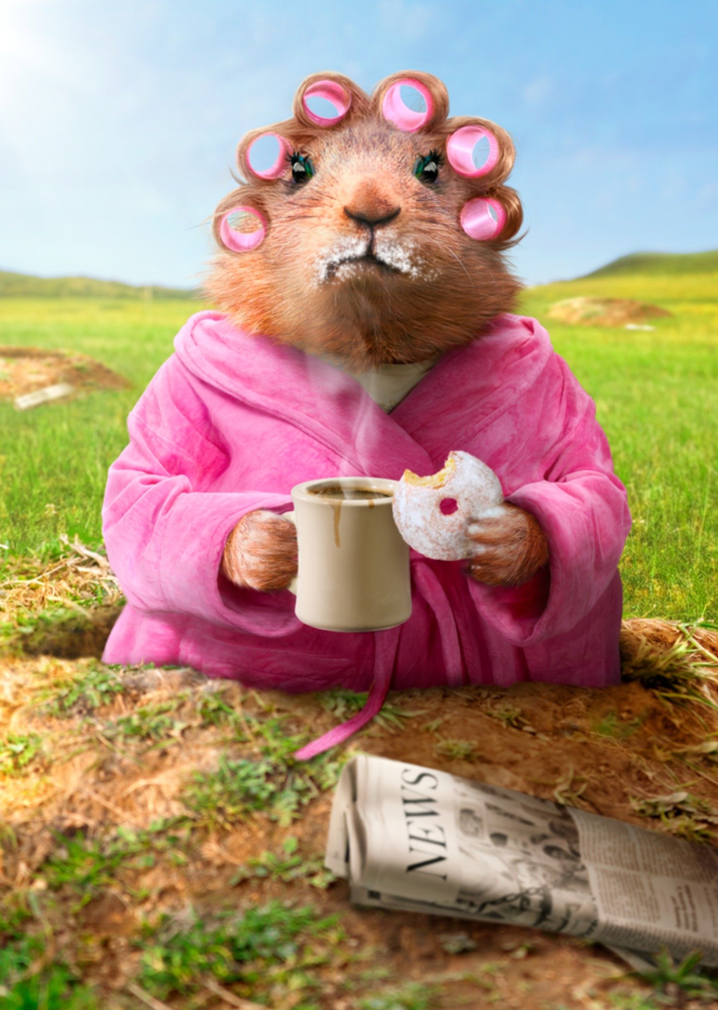Moonpig Gopher Card