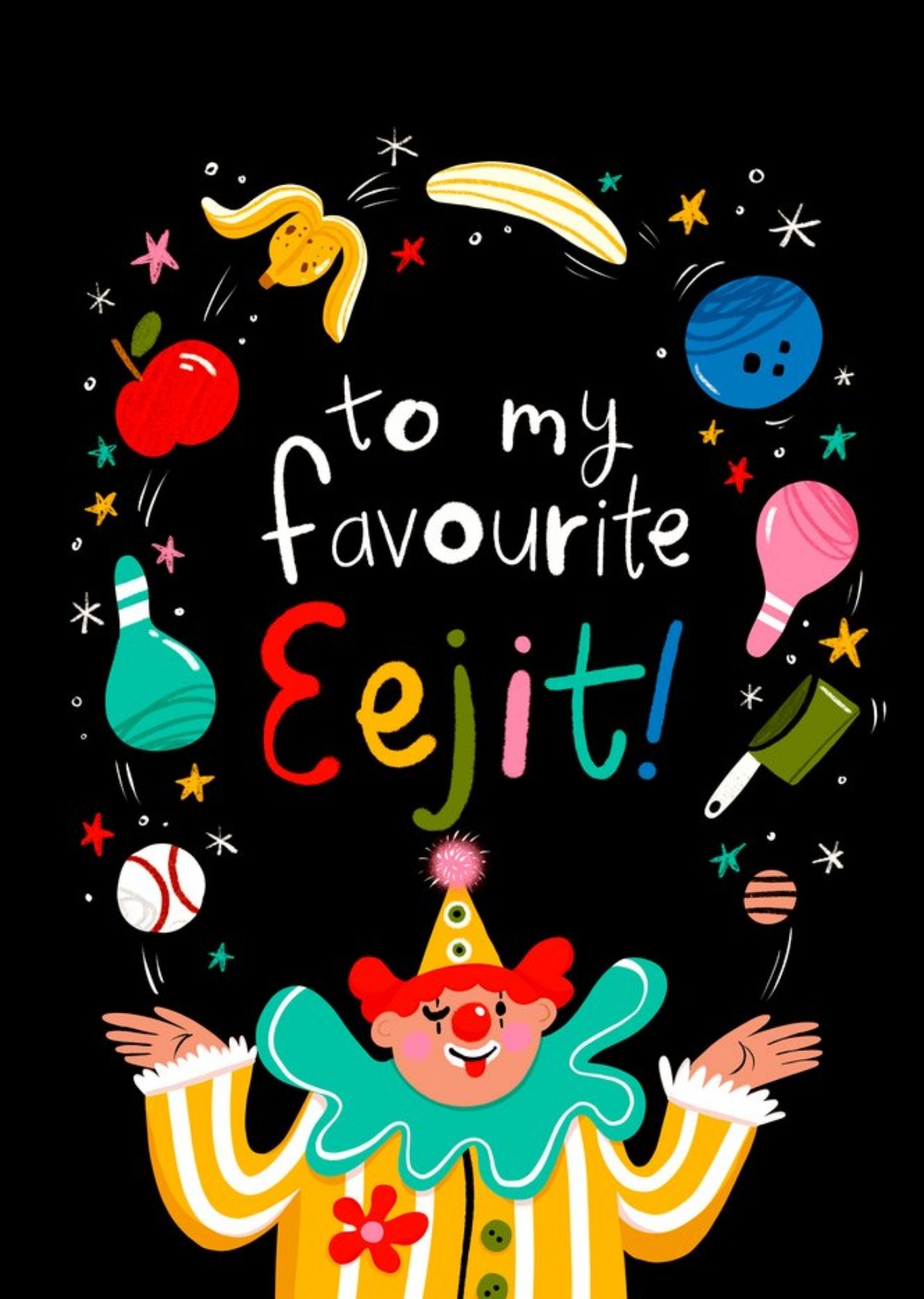 Moonpig Bronagh Lee Colourful Funny General Card