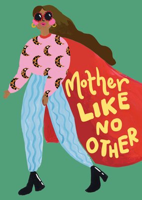 Eleanor Bowmer Mother Like No Other Hand Painted Mother's Day Card